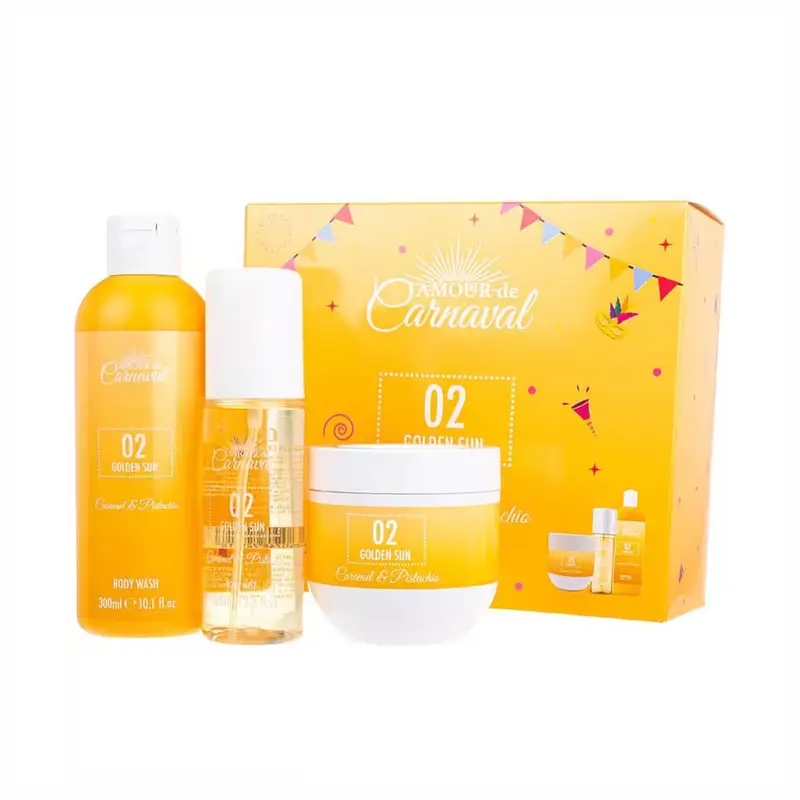 02 Golden Sun 3 Piece Gift Set
