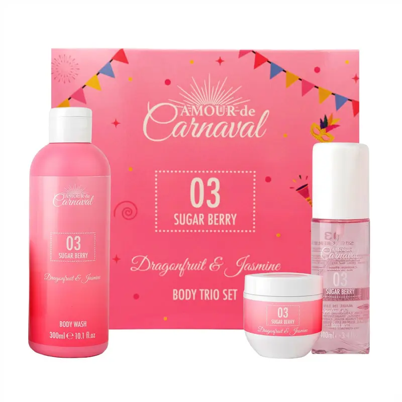 03 Sugar Berry 3 Piece Gift Set