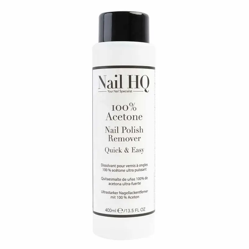100% Acetone Nail Polish Remover 400ml