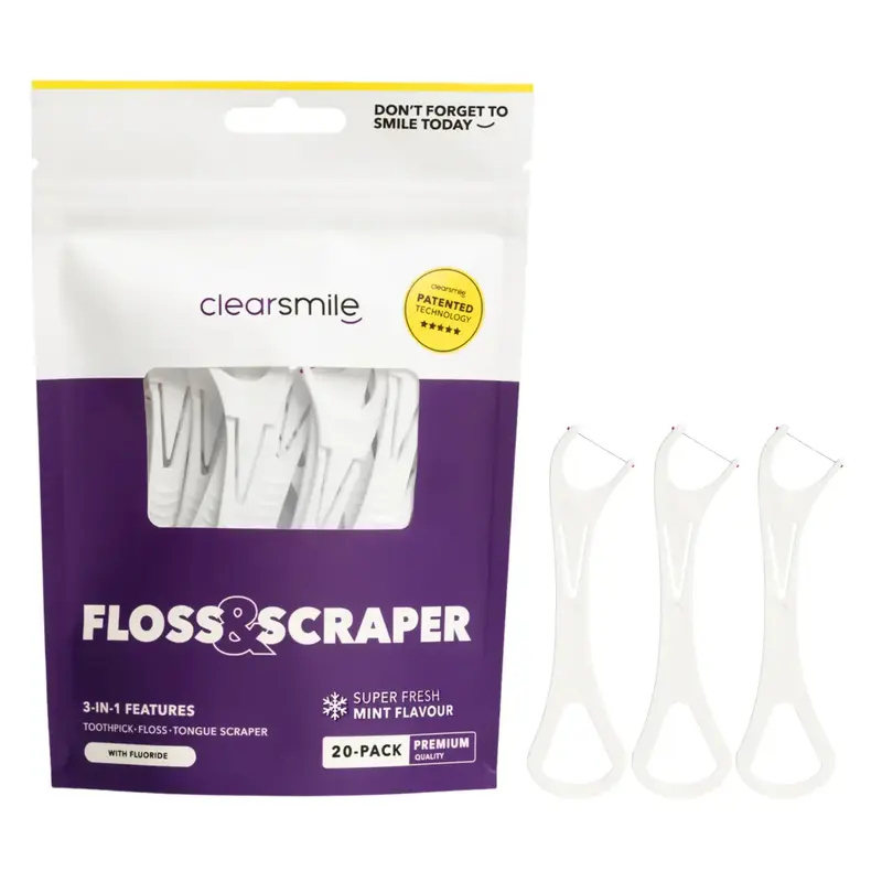 3-in-1 Floss & Scraper