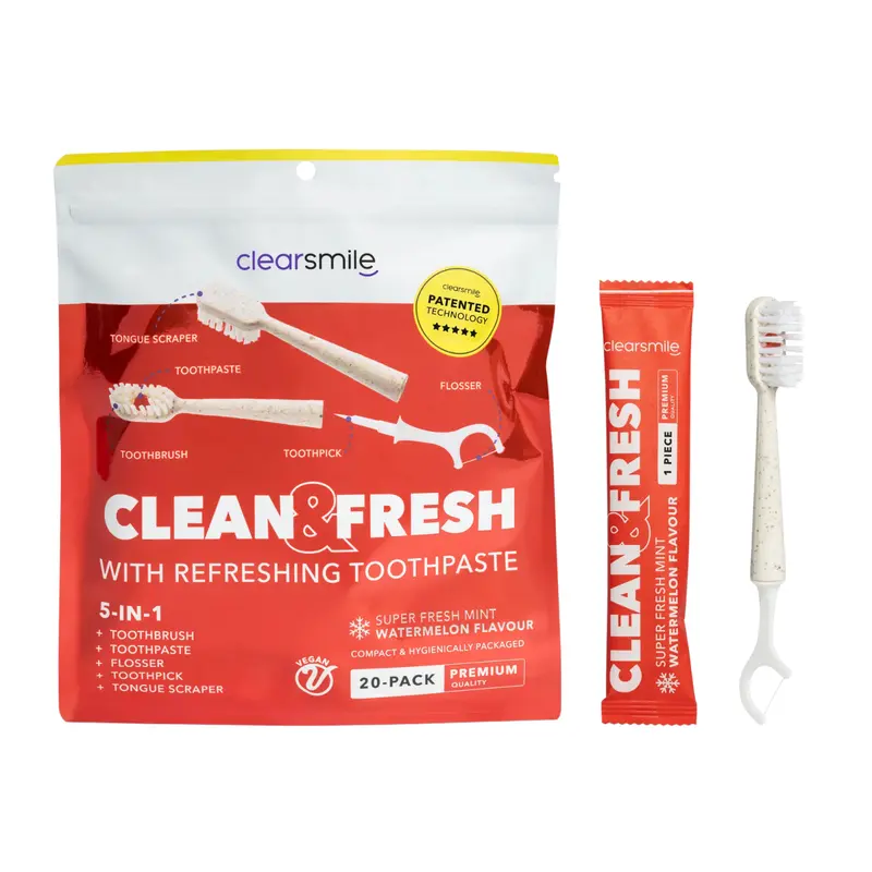 5-in-1 Tooth Brush Clean & Fresh Watermelon