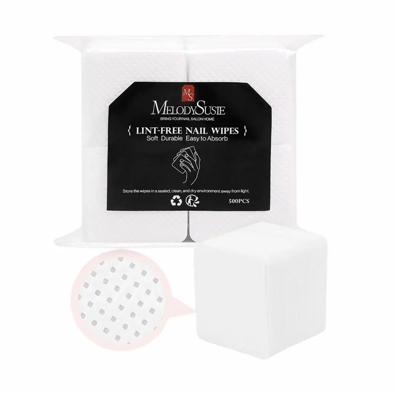500 Pcs Lint Free Nail Wipes