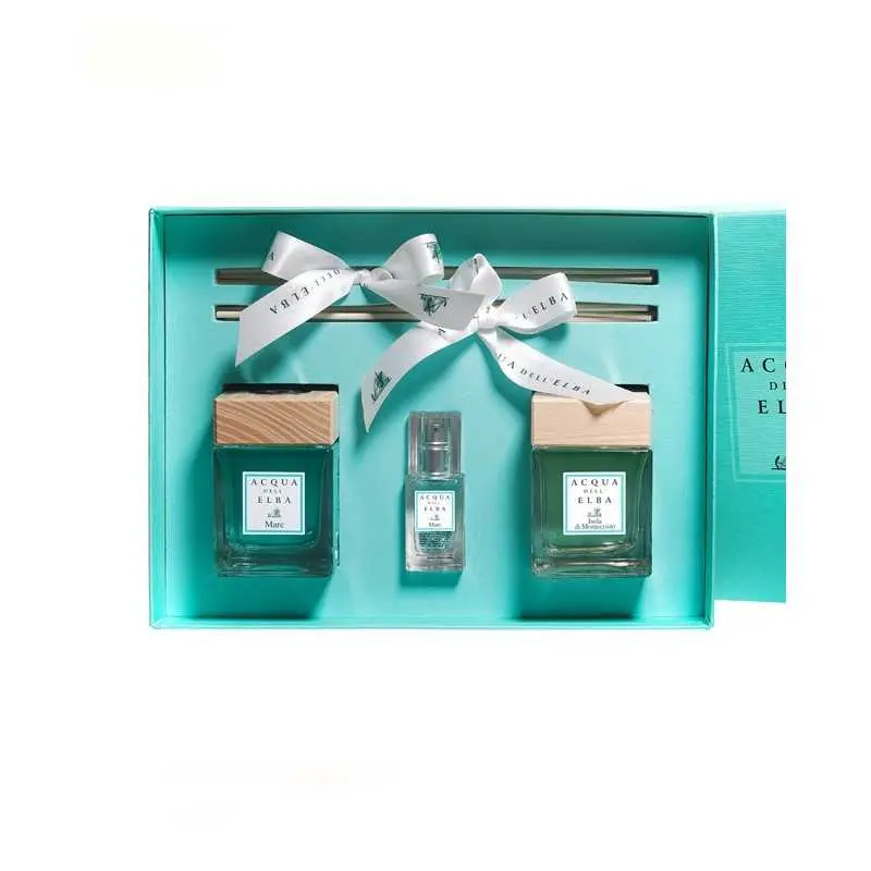 Acqua Dell'Elba Gift Box geurstokjes Mare & Casa dei Mandarini en roomspray Mare