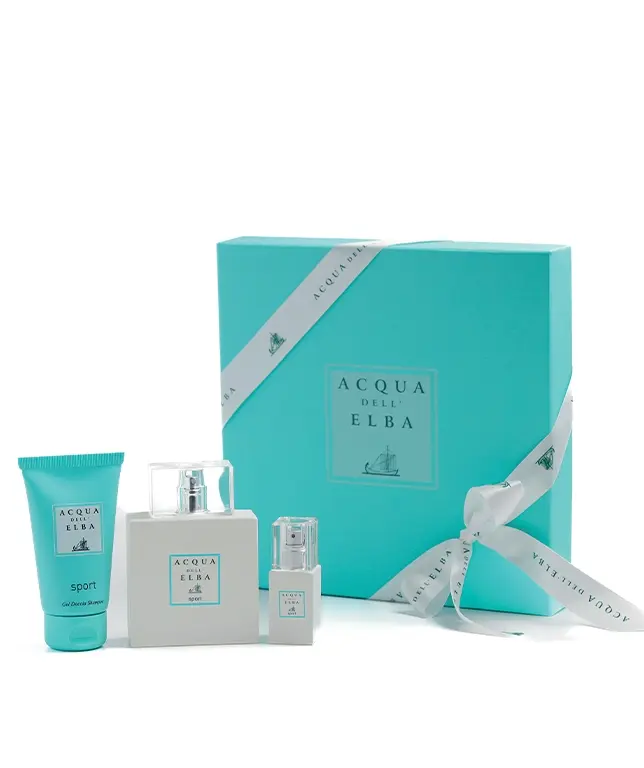 Acqua Dell'Elba Gift Box Sport Unisex Eau de Parfum 100ml +15ml + shower gel 75ml