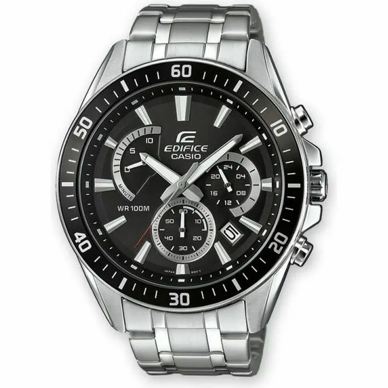 Activiteit armband Casio EFR-552D-1AVUEF Zwart