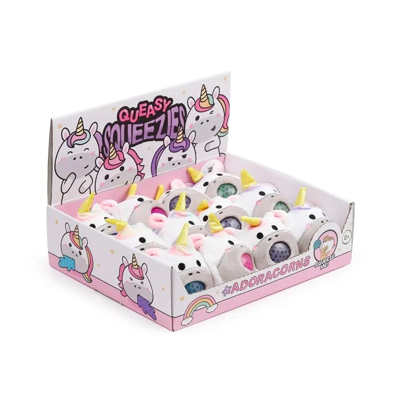 Adoracorns Unicorn Plush Squishy with Orbeez