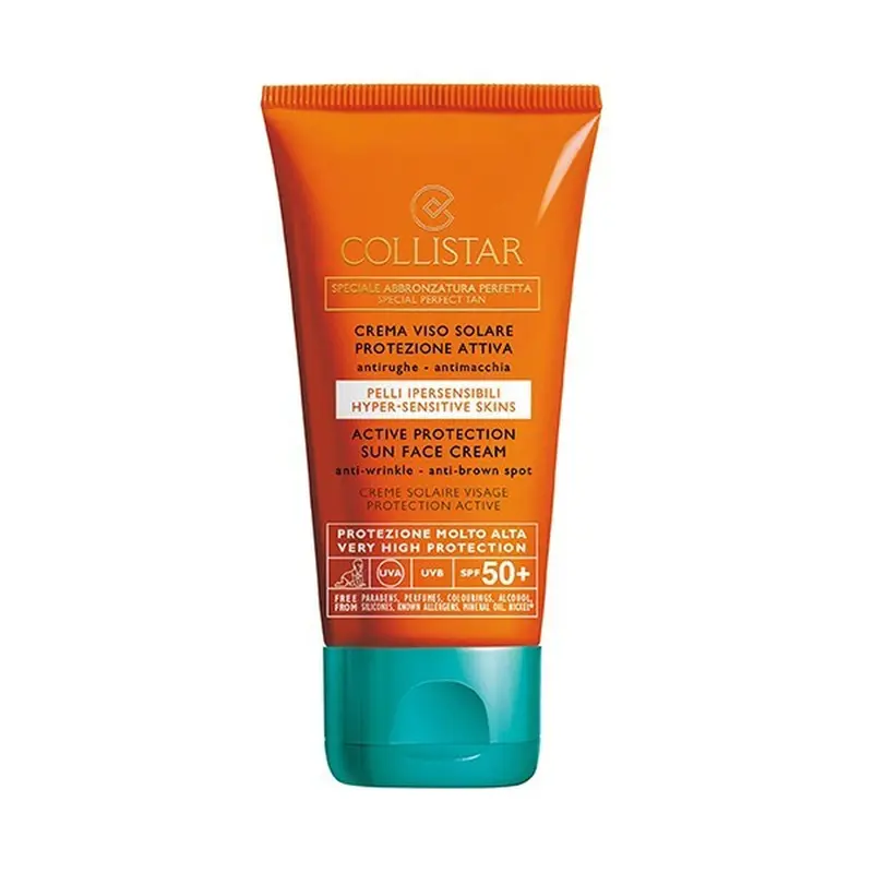 Anti Bruine vlekken Zonnebrandcrème Collistar Crema Solar Spf 50+ 50 ml