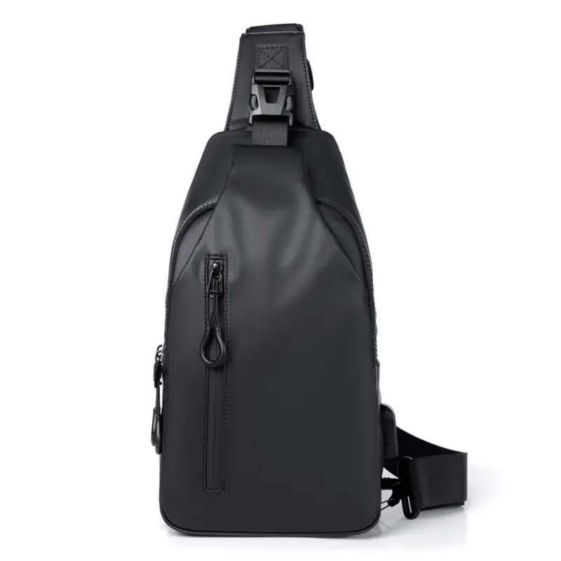 Anti-Diebstahl Crossbody Tasche | Wasserabweisende Reisetasche mit versteckten Reißverschlüssen | 6+ Fächer für Handy & Reisepass