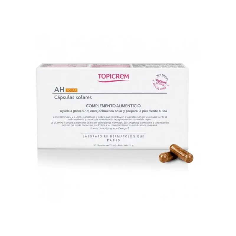 Anti Donkere Vlekken Behandeling Topicrem Theavit Solar 1 L Tabletten 30 Stuks