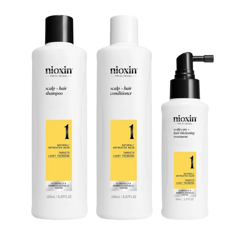 Anti-Haarverlies Kuur Nioxin Trial Kit System 1 3 Onderdelen