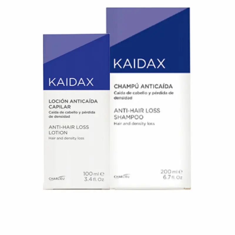 Anti-Haarverlies Kuur Topicrem KAIDAX 2 Onderdelen