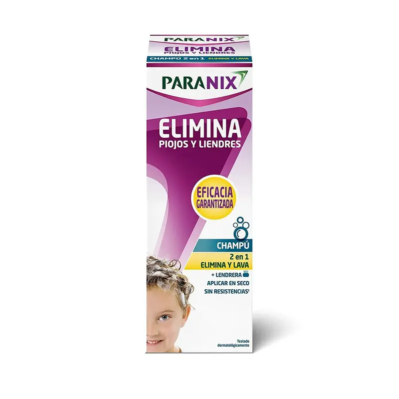 Anti-luizenshampoo Paranix Elimina Piojos Y Liendres Champú Lote 200 ml 2 in 1 2 Onderdelen