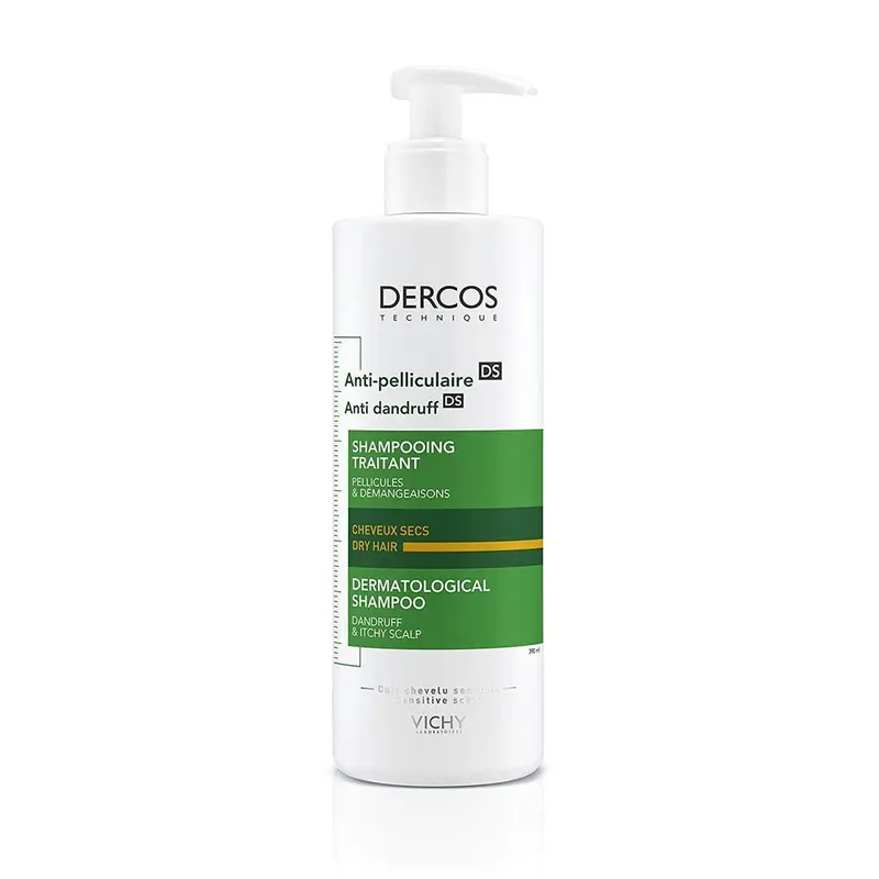 Anti-Roos Shampoo Vichy Dercos 390 ml 400 ml Droog haar