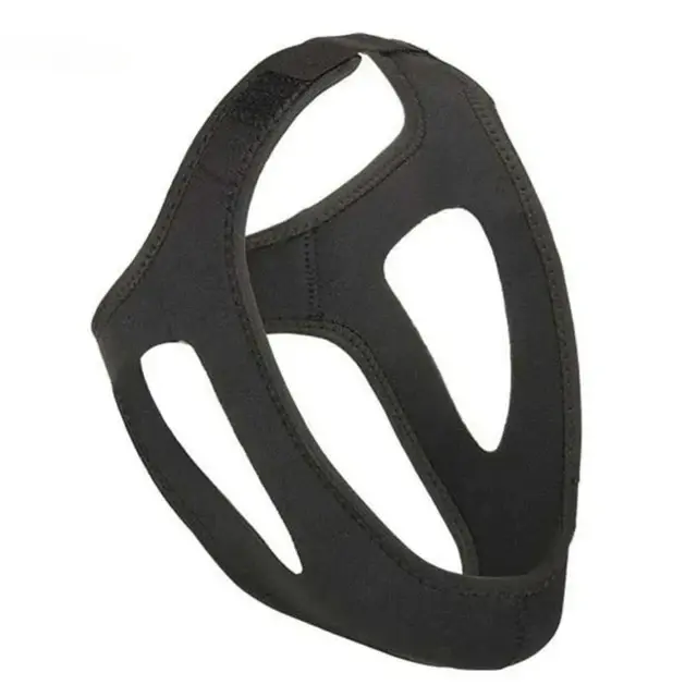 Anti-Snurk Hoofdband | Comfortabel Slaapmasker met Kinsteun | Verstelbaar & Ademend Neopreen