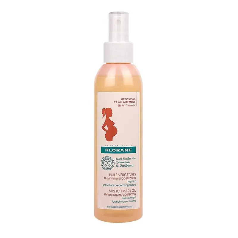 Anti-Stretchmark Olie Klorane 200 ml