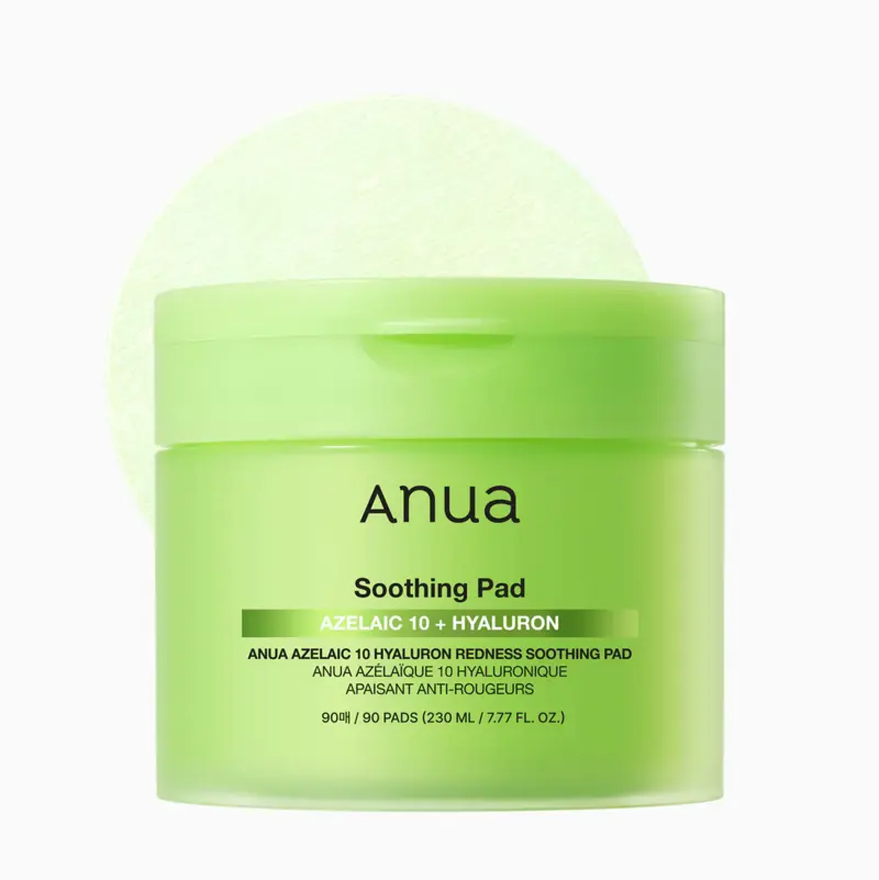 ANUA Azelaic Acid 10 + Hyaluron Soothing pad 90ea