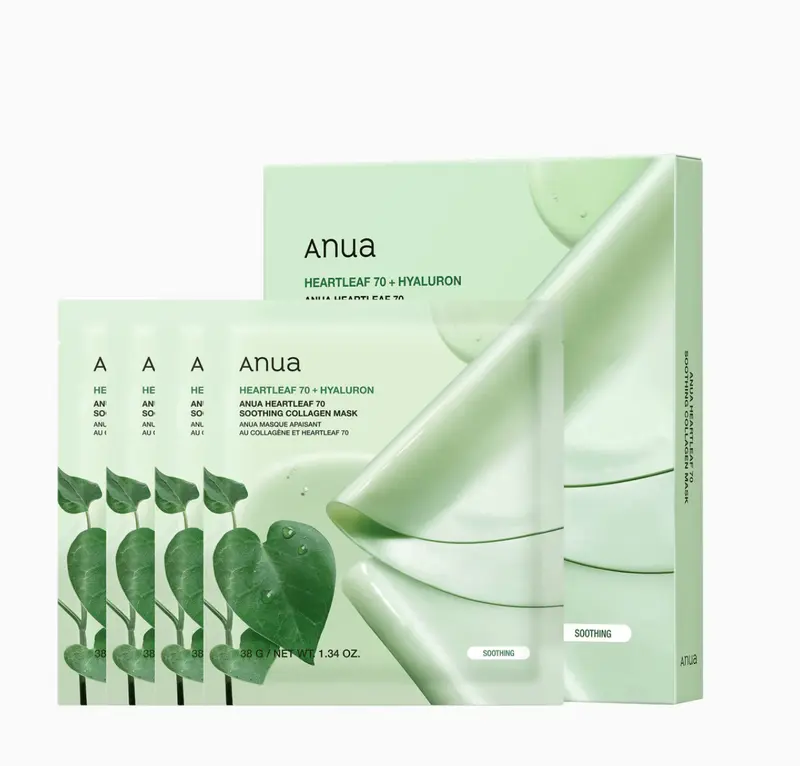 ANUA Heartleaf 70 Soothing Collagen Mask [1ea]
