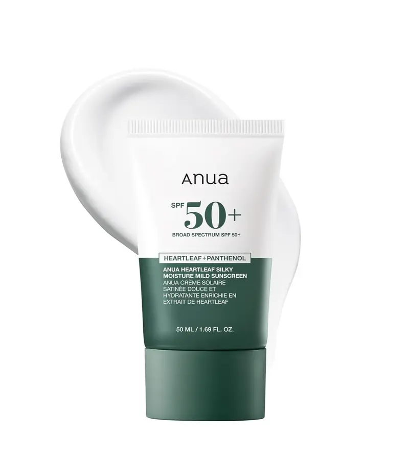 ANUA Heartleaf silky moisture sunscreen 50ml