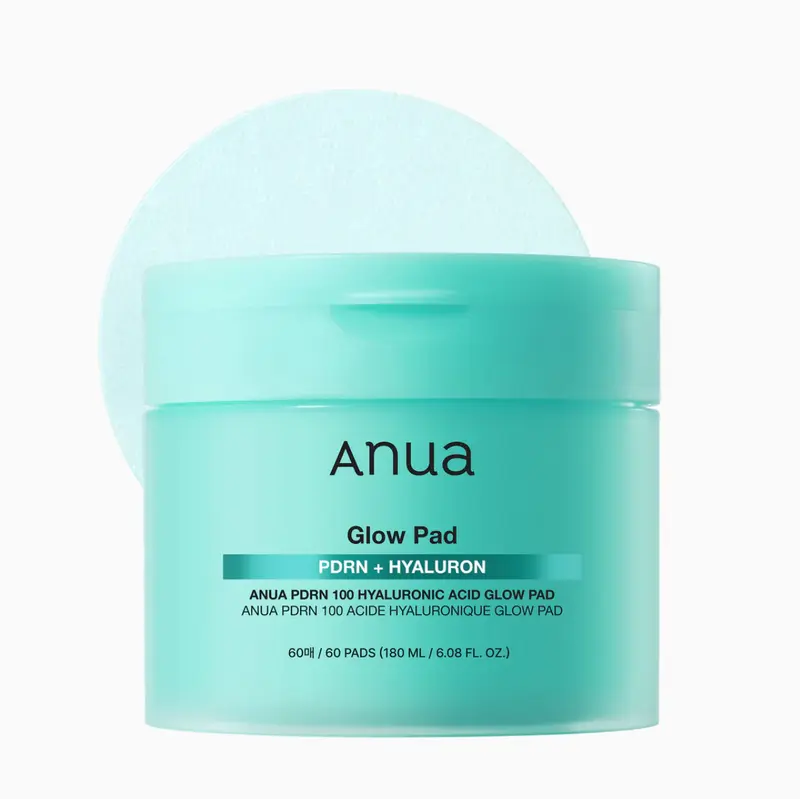 ANUA PDRN 100 Hyaluronic Acid Glow Pad (60ea)