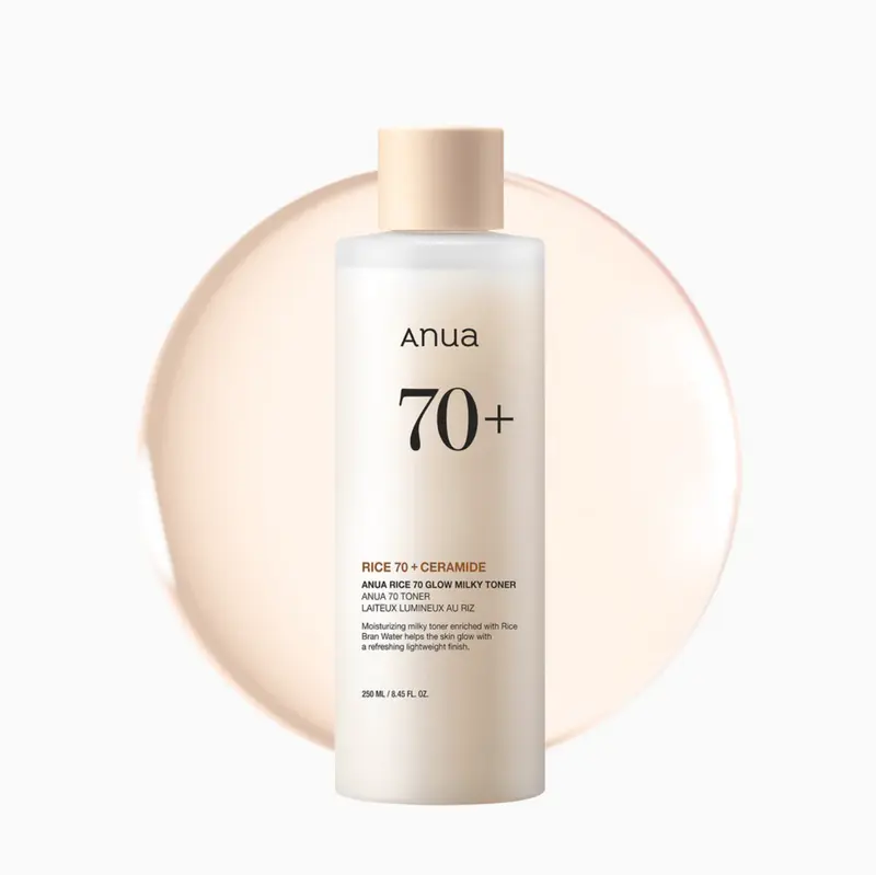 ANUA Rice 70 Glow milky toner 250ml