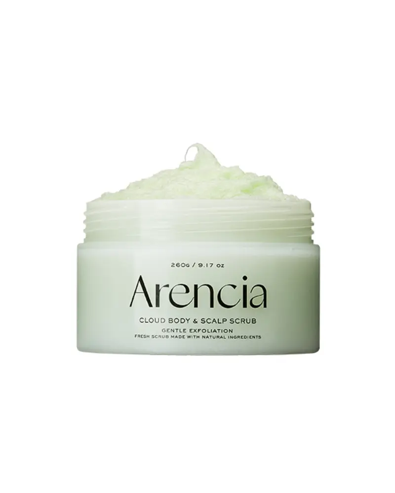 Arencia – Fresh Cloud Body & Scalp Scrub Geranium & Primrose