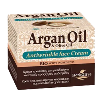 Argan Oil Antiwrinkle Face Cream (normale/droge huid) - 50 ml