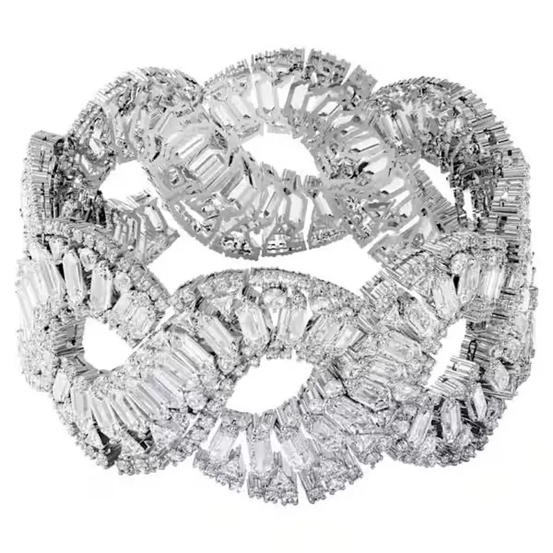Armband Swarovski 5598351 Grijs 18 cm