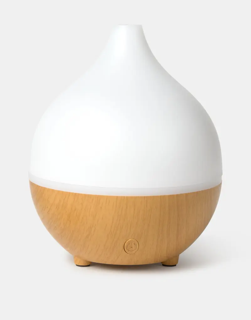 Aroma Diffuser | Elektrischer Duftdiffuser in Tropfenform für ätherische Öle mit 100 ml Tank und bis zu 9 Std. Laufzeit