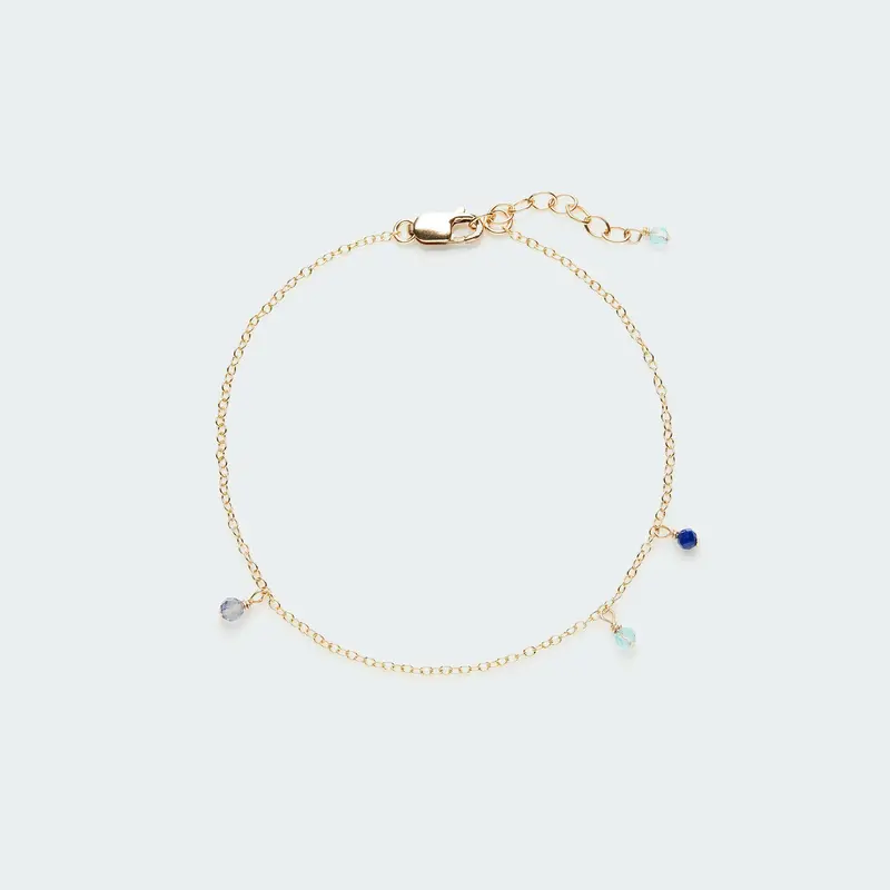 Asymmetric Ocean Pallet Bracelet