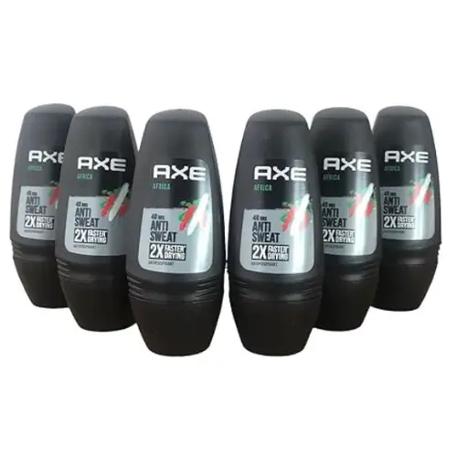 AXE Deo Roller Dry - Africa - 6 x 50 ml