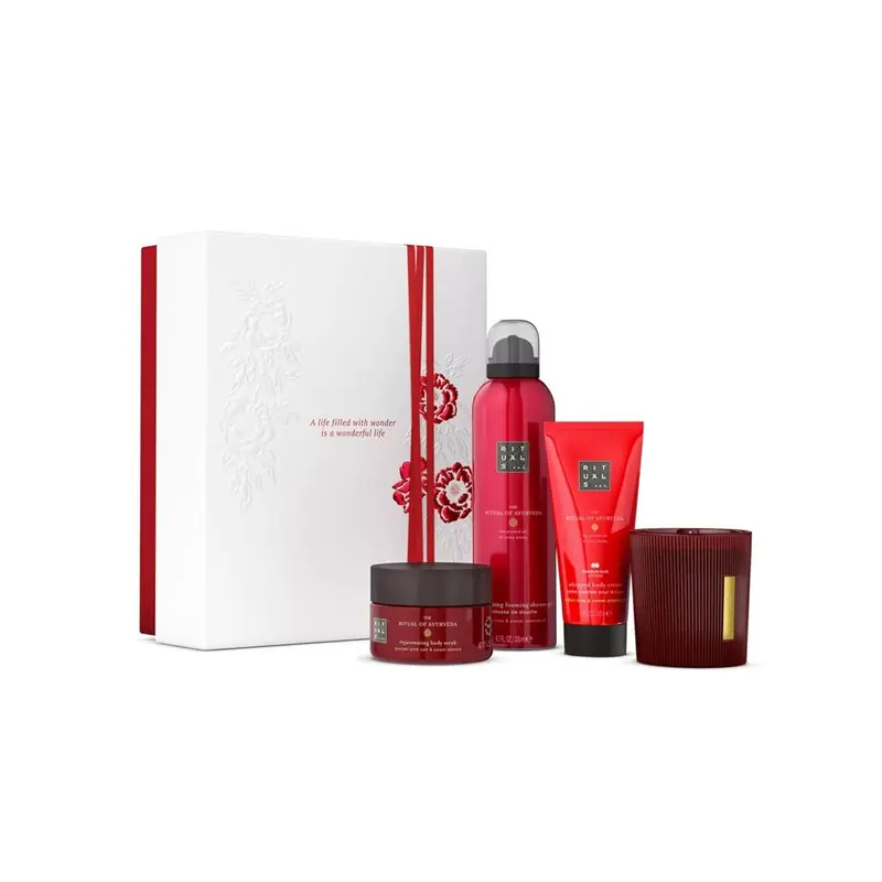 Badset Rituals THE RITUAL OF AYURVEDA 4 Onderdelen