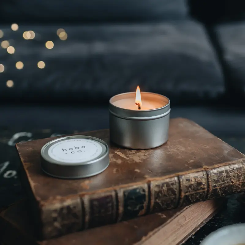 Balsam Fir & Bergamot Travel Tin Candle