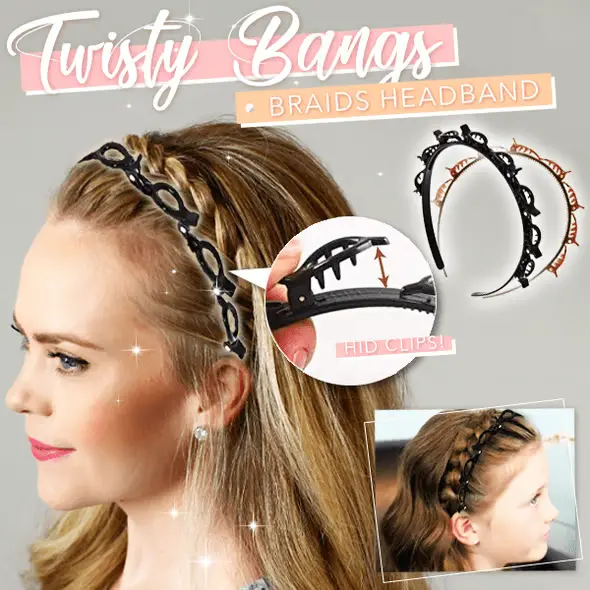 BangiTwist – Doppel-Pony-Haarclip