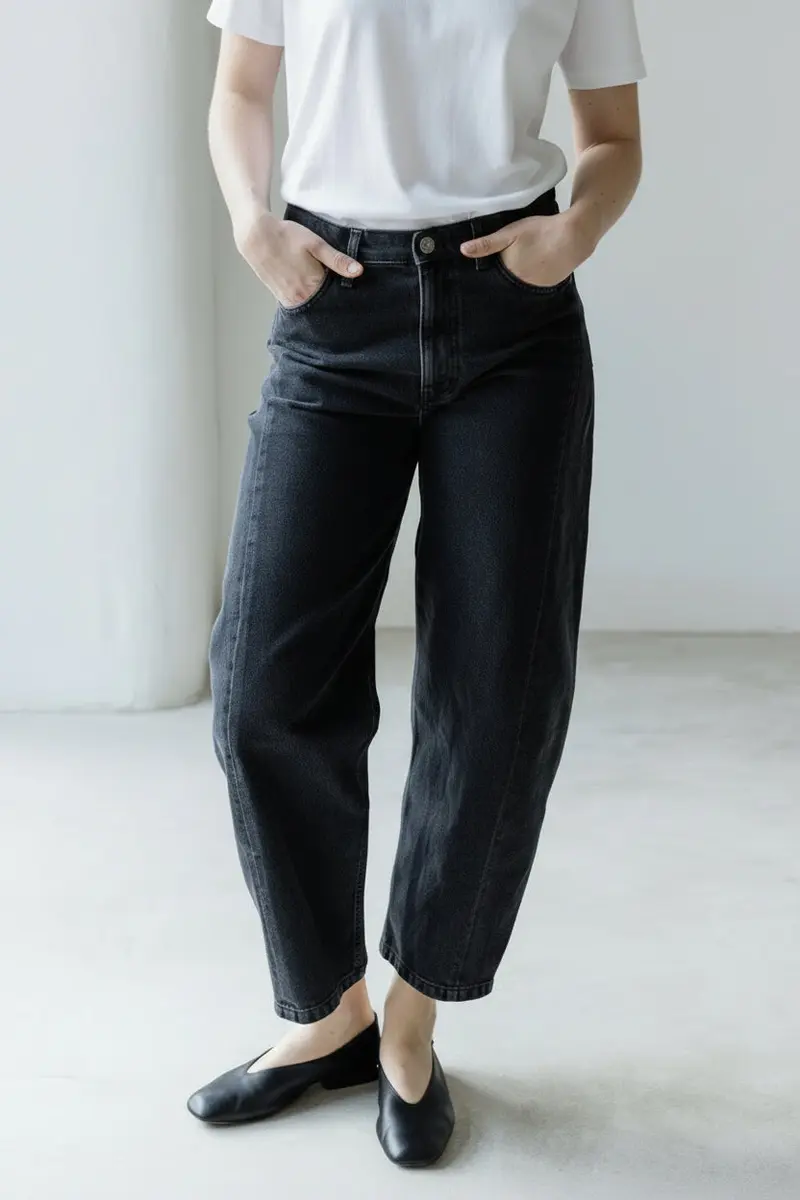 Barrel Jeans | Damenjeans mit lässiger Barrel-Passform aus Bio-Baumwolle