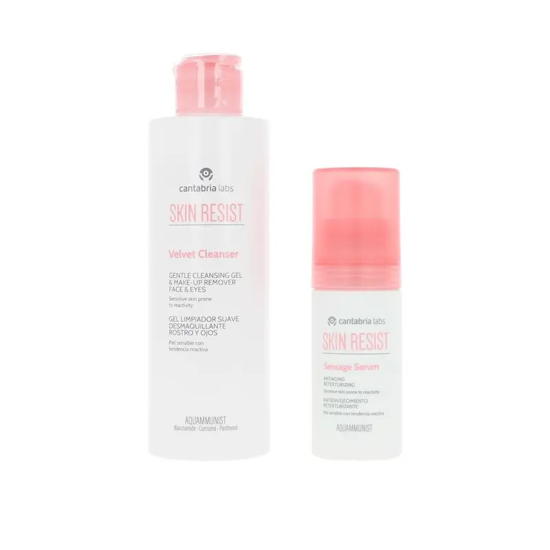 Behandelingspakket voor gezichtsreiniging Skin Resist SKIN RESIST 2 Onderdelen