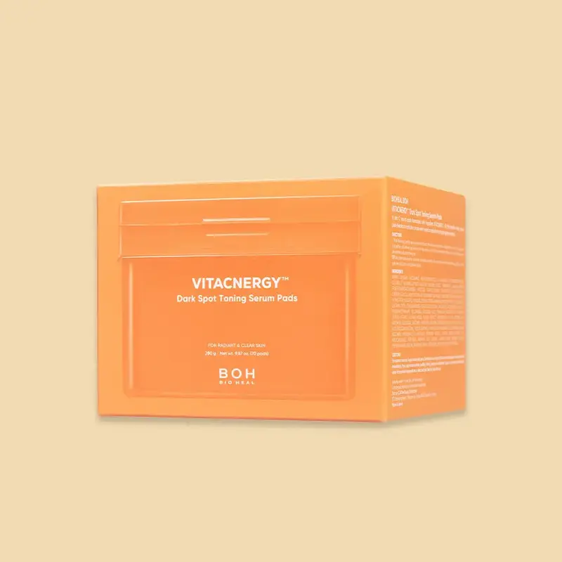 BIO HEAL BOH VITACNERGY Dark Spot Toning Serum Pads 280g/70ea