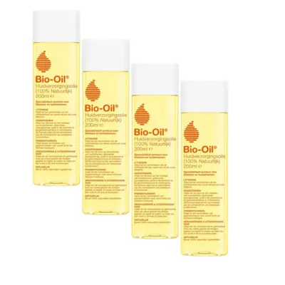 Bio-Oil Huidverzorgingsolie 100% Natuurlijk - Voordeelverpakking 4 x 200ml