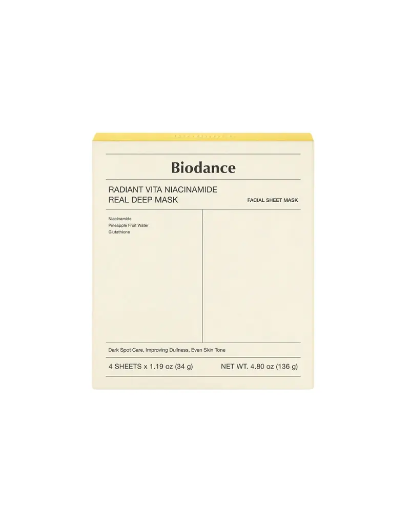 Biodance - Radiant Vita Niacinamide Real Deep Mask