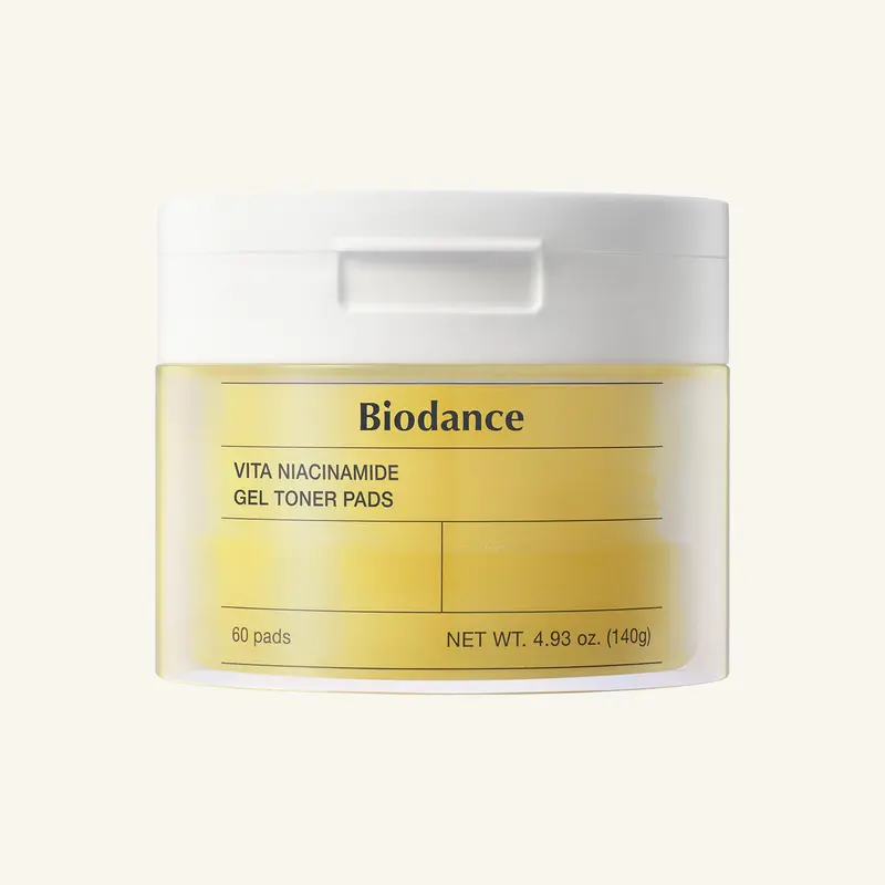 Biodance Vita Niacinamide Gel Toner Pad (60ea)