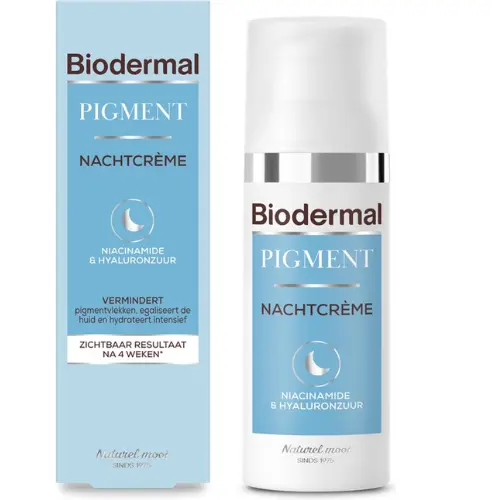 Biodermal Pigment Nachtcrème - vermindert hyperpigmentatie, zoals pigmentvlekken - 50 ml