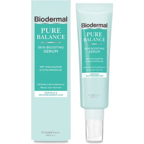 Biodermal Pure Balance Serum - Skin Boosting Serum - Serum met hyaluronzuur en niacinamide - 30ml