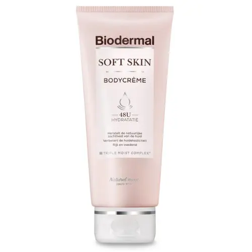 Biodermal Soft Skin Bodycrème - Verbetert de natuurlijke zachtheid van jouw huid - 200ml