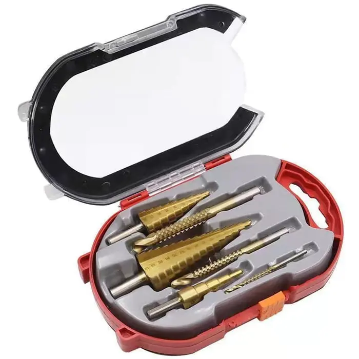 BladeForce Pro – PräBohrkrone Set 6-tlg. mit Titanbeschichtung – präzise, saubere Bohrlöcher | Für Metall, Holz, Kunststoff & Mauerwerk | Robustzise Schnitte für jedes Projekt