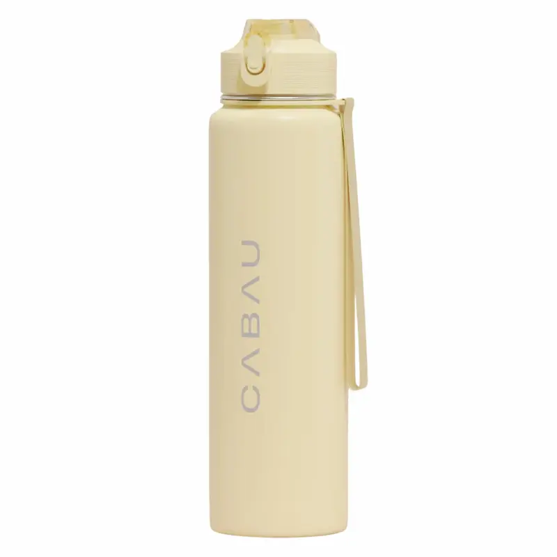 Bloom Bottle Stainless Steel Butter Yellow