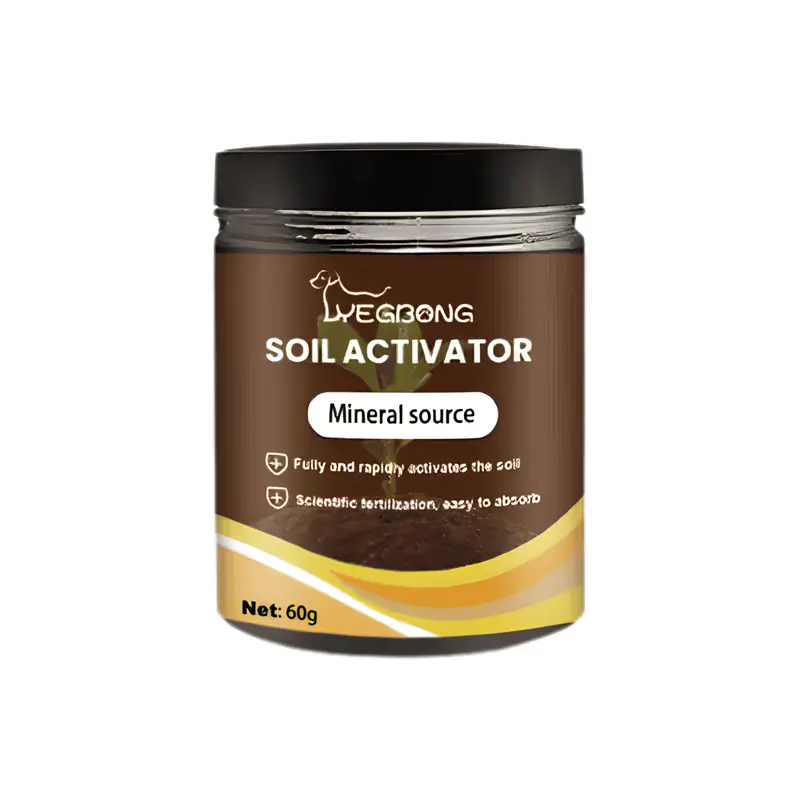 Bodenaktivator 60 g mit Mineralstoffen | Unterstützt Wurzelentwicklung & Nährstoffaufnahme | Für Garten- und Topfpflanzen