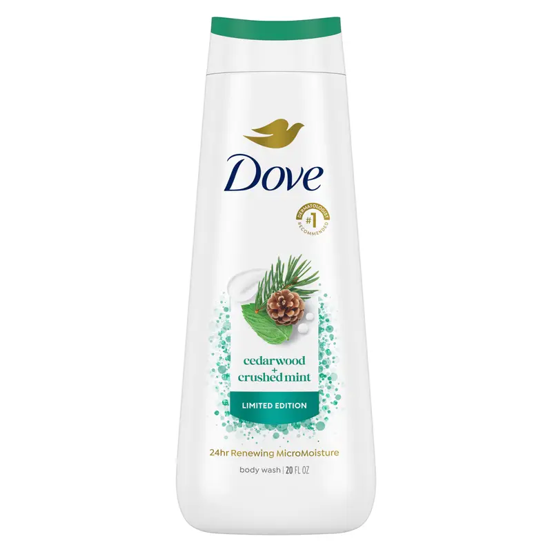 Body Wash Cedarwood & Crushed Mint