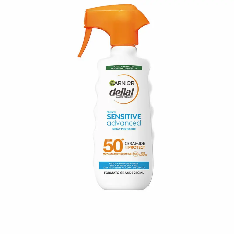 Body Zonnebrandspray Garnier Sensitive Advanced Spf 50+ 270 ml