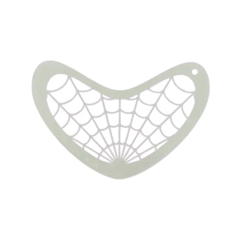 Boomerang Face Paint Stencil By Art Factory Spider Web