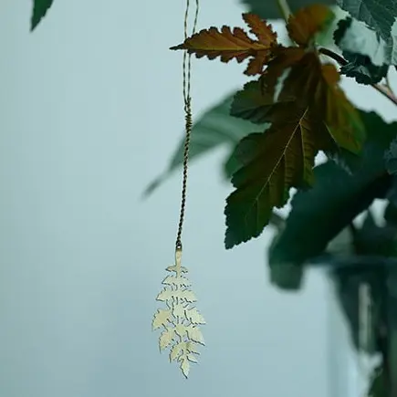 Brass Leaf Ornament