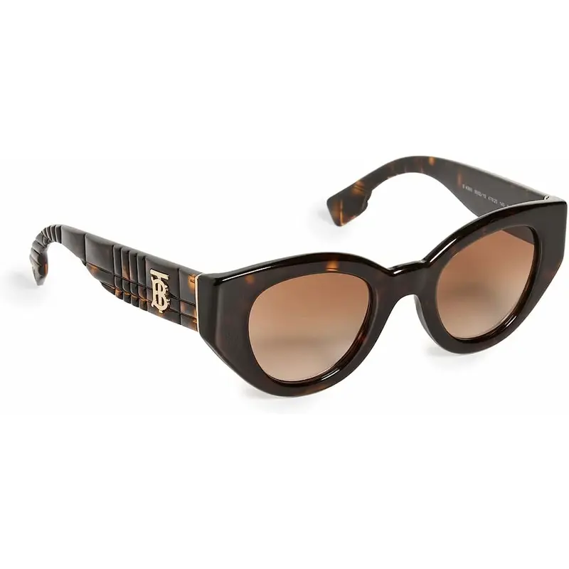 Burberry Meadow BE 4390 Pantos Dames Zonnebril Havana Acetaat UV400 47mm